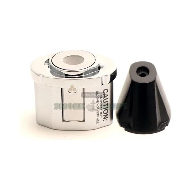 Prohibited 5th Degree vaporizer kit contents in El Paso: two cartridges, USB charger, wall adapter, brush, and pick tool