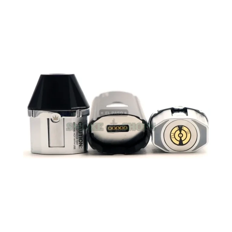 Jade teal Prohibited 5th Degree dry herb vaporizer in El Paso, stainless steel hybrid vape for herb and wax concentrate