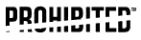 Prohibited brand logo