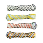 Rainbow Owreo Glass Chillum One-Hitter in El Paso thumbnail