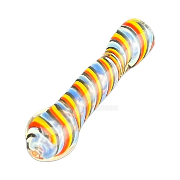 Rainbow Owreo Glass Chillum One-Hitter in El Paso