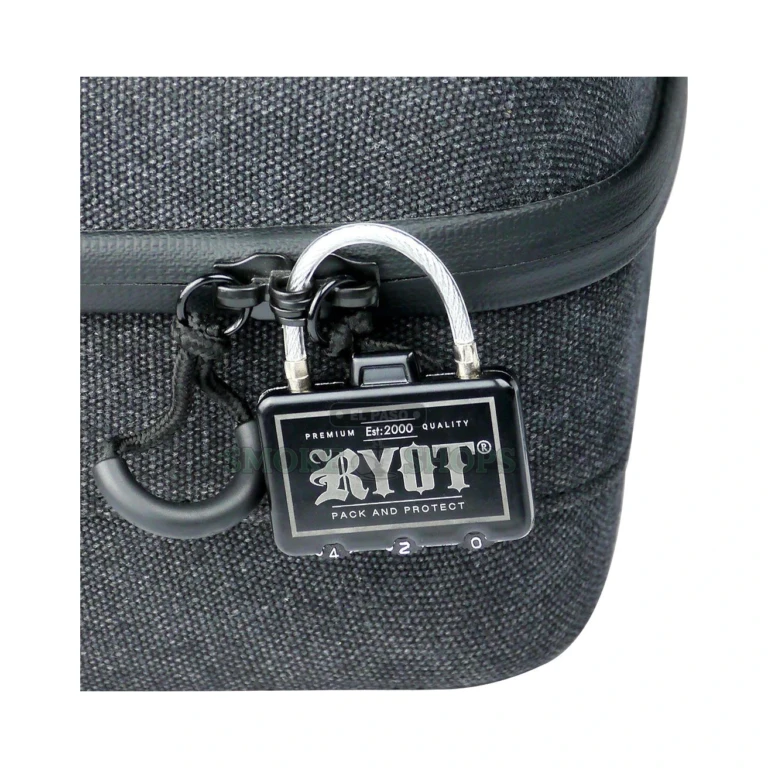 RYOT Small Safe Case dimensions in El Paso, 4.5 by 4.5 by 7 inch smell-proof carbon case, same-day in-store pickup