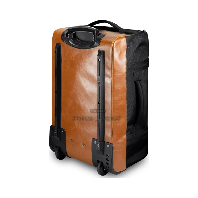 Skunk Escape smell-proof luggage inside view in El Paso, activated-carbon lining and double-zip main compartment