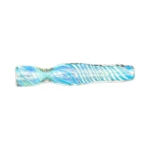 Slime Blue Glass Chillum One-Hitter in El Paso, Drip Swirls thumbnail