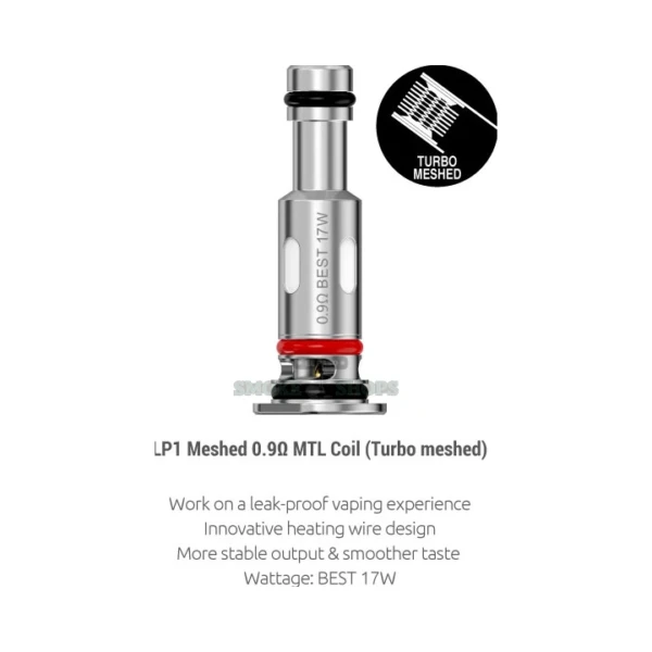 Single LP1 Coil SMOK 0.9 ohm at El Paso Smoke Shop, in stock in El Paso for same-day pickup