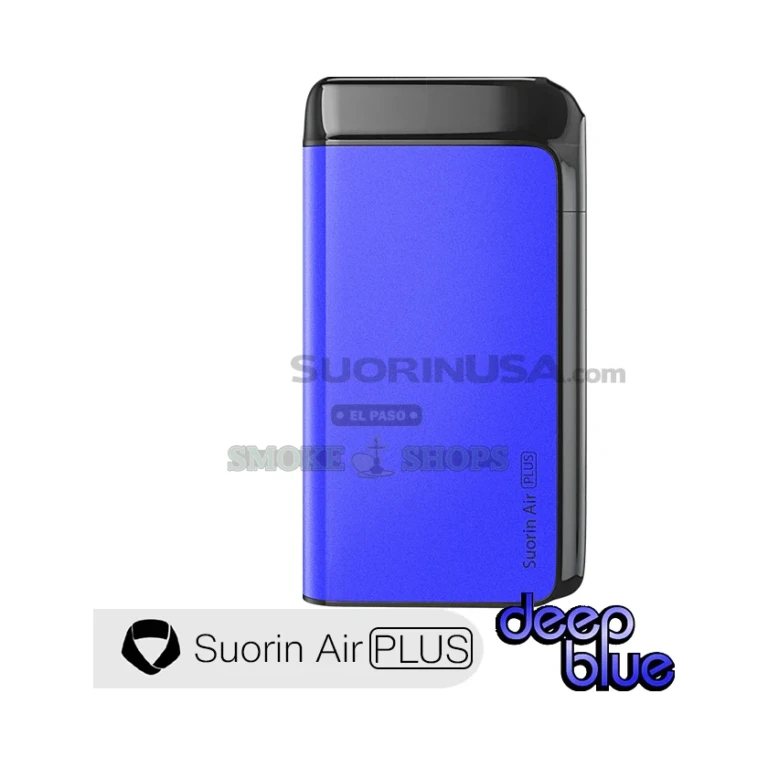Suorin Air Plus Diamond Blue close-up at El Paso Smoke Shop, in stock in El Paso for same-day pickup