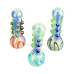 Teal Swirl Glass Chillum One-Hitter in El Paso thumbnail