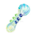 Teal Swirl Glass Chillum One-Hitter in El Paso thumbnail