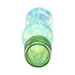 Teal and Green Swirl Glass Chillum One-Hitter in El Paso thumbnail