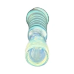 Thick Ends Glass Chillum One-Hitter in El Paso, Fumed Teal thumbnail