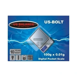 US Balance US-Bolt pocket scale with stainless steel platform at El Paso Smoke Shops