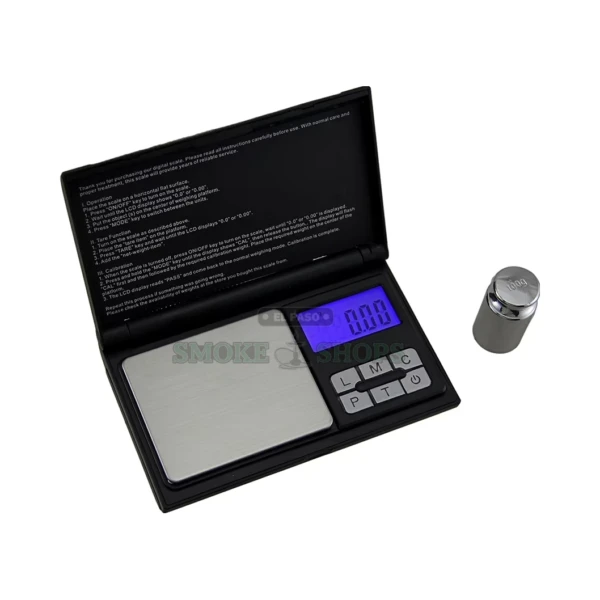 US Balance US-Night Owl pocket scale in El Paso, 250g x 0.01g, blue backlit LCD with LED lights in the lid