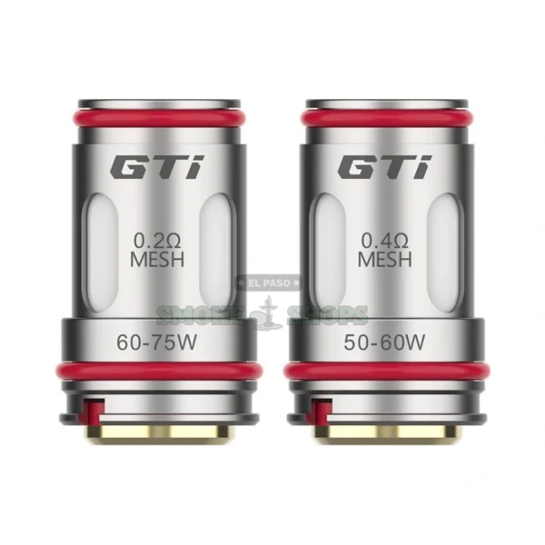 Vaporesso GTi replacement coils 5-pack in El Paso, mesh coils for iTank and GEN 200, same-day pickup