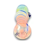 Violet Twist Glass Chillum One-Hitter in El Paso, Spiral Swirls thumbnail
