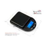 WeighMax WEX650C Pocket Scale in El Paso, 650g x 0.1g thumbnail