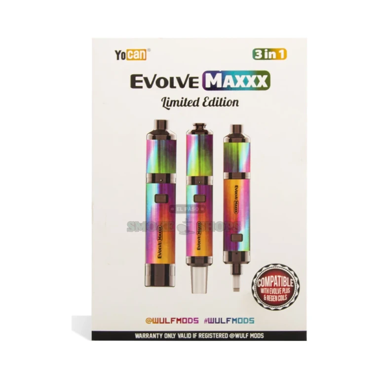 Wulf Evolve Maxxx 3-in-1 nectar collector mode with XTAL tip atomizer, ready for same-day in-store pickup in El Paso