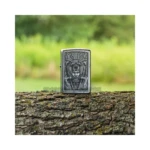 Zippo Barbarian Design Windproof Lighter, Street Chrome (48731) thumbnail
