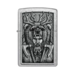 Zippo Barbarian Design Windproof Lighter, Street Chrome (48731) thumbnail