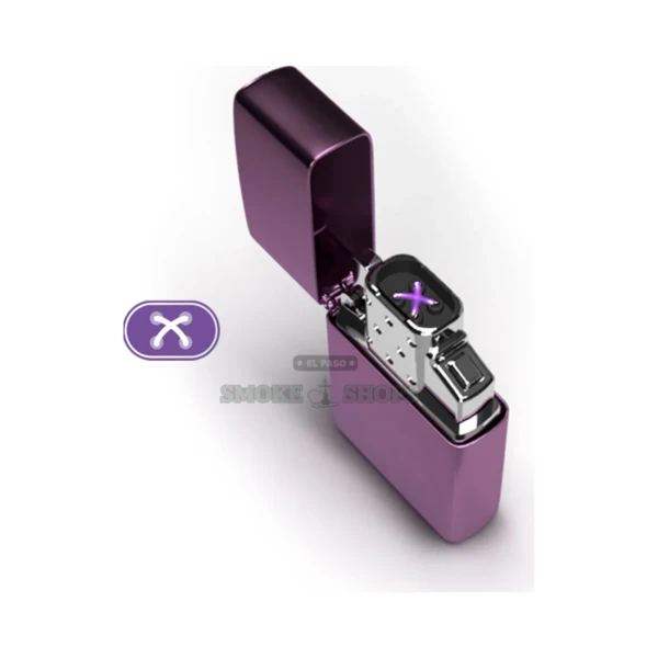 Zippo Double Beam double-arc rechargeable insert 65828, hero view of the flameless windproof arc lighter, El Paso