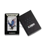 Zippo Eagle Flag High Polish Chrome Windproof Lighter (28449) in El Paso thumbnail
