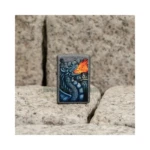 Zippo Fiery Dragon Design Iron Stone Lighter (49776) in El Paso thumbnail