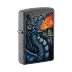 Zippo Fiery Dragon Design Iron Stone Lighter (49776) in El Paso thumbnail