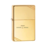 Zippo High Polish Brass Vintage with Slashes Lighter (270) in El Paso thumbnail