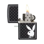 Zippo Playboy Bunny Logo Black Matte Lighter (29578) in El Paso thumbnail