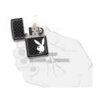 Zippo Playboy Bunny Logo Black Matte Lighter (29578) in El Paso thumbnail