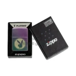 Zippo Playboy Engraved Rabbit Head Iridescent Windproof Lighter (48380) thumbnail