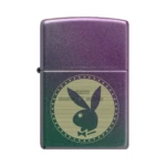 Zippo Playboy Engraved Rabbit Head Iridescent Windproof Lighter (48380) thumbnail