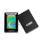 Zippo Spiritual Design Multi-Color Lighter, Laser Two-Tone (48910) thumbnail
