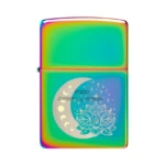 Zippo Spiritual Design Multi-Color Lighter, Laser Two-Tone (48910) thumbnail