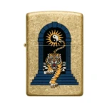 Zippo Tattoo Tiger Design High Polish Brass Lighter (29884) in El Paso thumbnail