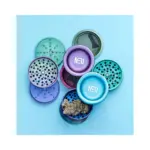 Neu Round Tooth Grinder 63mm, 4-Piece Anodized Aluminum thumbnail