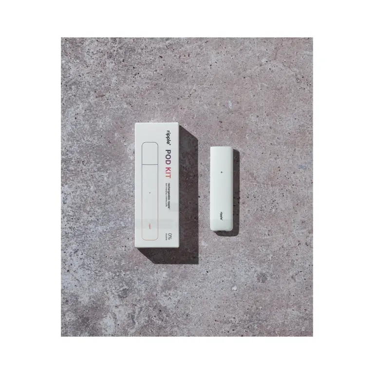 Ripple+ rechargeable pod device with included USB-C charging dock and interchangeable aroma pod, El Paso Smoke Shops