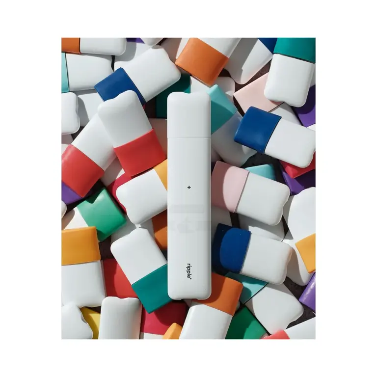 Ripple+ Boost aromatherapy pod, zero-nicotine sweet strawberry blend with hibiscus and acai, at El Paso Smoke Shops