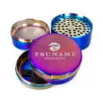 Tsunami Micro Rounded Tooth Grinder, 63mm 5-Piece Aluminum thumbnail