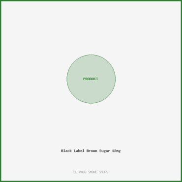 Black Label Brown Sugar 12mg