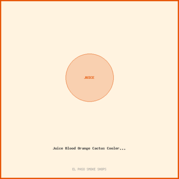 Juice Blood Orange Cactus Cooler - Fruitia
