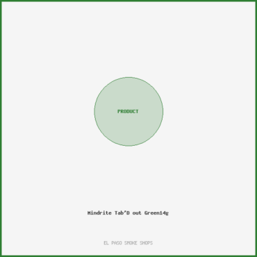 Mindrite Tab'D out Green14g