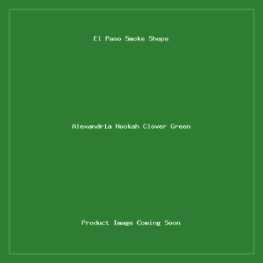 Alexandria Hookah Clover Green