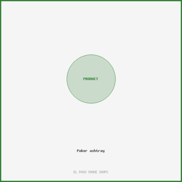 Poker ashtray